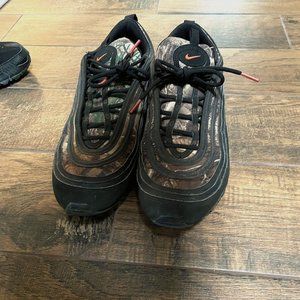 Nike Air Max 97 Realtree Black Camo Running Shoes BV7461-001 Men's Size 11.5